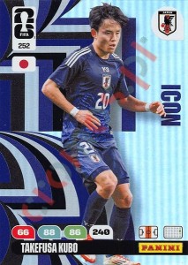 252 Takefusa Kubo – FIFA World Cup 2026 Adrenalyn XL Panini