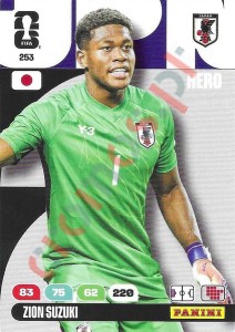 253 Zion Suzuki – FIFA World Cup 2026 Adrenalyn XL Panini