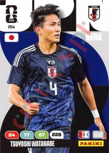 254 Tsuyoshi Watanabe – FIFA World Cup 2026 Adrenalyn XL Panini