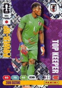 554 Zion Suzuki – FIFA World Cup 2026 Adrenalyn XL Panini