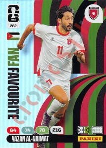 262 Yazan Al-Naimat – FIFA World Cup 2026 Adrenalyn XL Panini