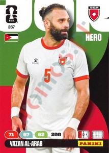 267 Yazan Al-Arab – FIFA World Cup 2026 Adrenalyn XL Panini