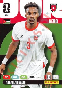 268 Abdallah Nasib – FIFA World Cup 2026 Adrenalyn XL Panini