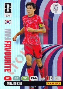 274 Min-jae Kim – FIFA World Cup 2026 Adrenalyn XL Panini