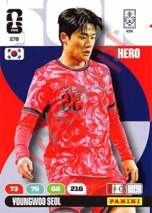 278 Young-woo Seol – FIFA World Cup 2026 Adrenalyn XL Panini