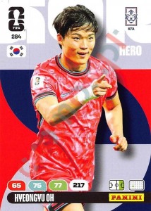 284 Hyeon-gyu Oh – FIFA World Cup 2026 Adrenalyn XL Panini