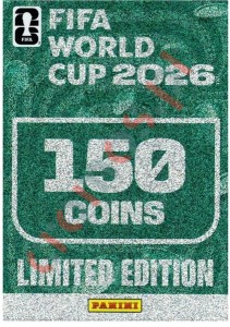 LE-150 150 Coins – FIFA World Cup 2026 Adrenalyn XL Panini