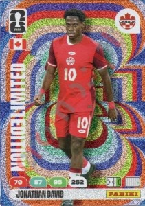 LE-JDA Jonathan David – FIFA World Cup 2026 Adrenalyn XL Panini