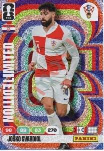 LE-JG Joško Gvardiol – FIFA World Cup 2026 Adrenalyn XL Panini