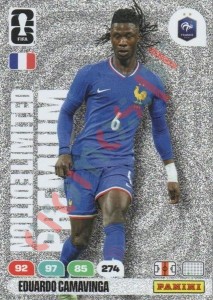 LEP-EC Eduardo Camavinga – FIFA World Cup 2026 Adrenalyn XL Panini