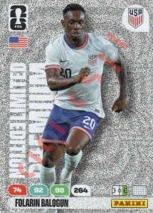LEP-FB Folarin Balogun – FIFA World Cup 2026 Adrenalyn XL Panini