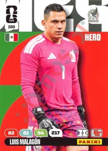 289 Luis Malagón – FIFA World Cup 2026 Adrenalyn XL Panini