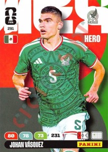 291 Johan Vásquez – FIFA World Cup 2026 Adrenalyn XL Panini