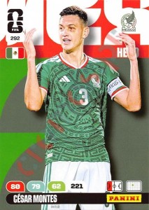 292 César Montes – FIFA World Cup 2026 Adrenalyn XL Panini