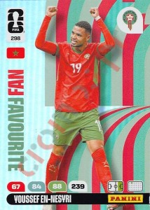 298 Youssef En-Nesyri – FIFA World Cup 2026 Adrenalyn XL Panini