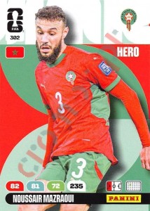 302 Noussair Mazraoui – FIFA World Cup 2026 Adrenalyn XL Panini