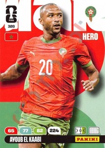 309 Ayoub El Kaabi – FIFA World Cup 2026 Adrenalyn XL Panini