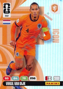 312 Virgil van Dijk – FIFA World Cup 2026 Adrenalyn XL Panini