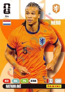 314 Nathan Aké – FIFA World Cup 2026 Adrenalyn XL Panini