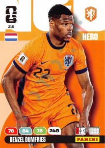 316 Denzel Dumfries – FIFA World Cup 2026 Adrenalyn XL Panini