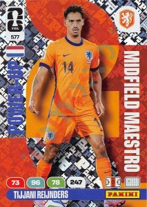 577 Tijjani Reijnders – FIFA World Cup 2026 Adrenalyn XL Panini