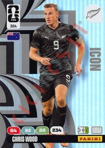 324 Chris Wood – FIFA World Cup 2026 Adrenalyn XL Panini