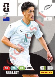 333 Elijah Just – FIFA World Cup 2026 Adrenalyn XL Panini