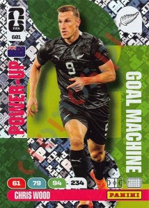 601 Chris Wood – FIFA World Cup 2026 Adrenalyn XL Panini