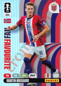 334 Martin Ødegaard – FIFA World Cup 2026 Adrenalyn XL Panini