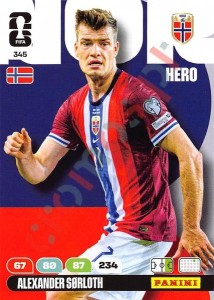 345 Alexander Sørloth – FIFA World Cup 2026 Adrenalyn XL Panini