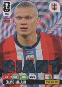 633 Erling Haaland – FIFA World Cup 2026 Adrenalyn XL Panini