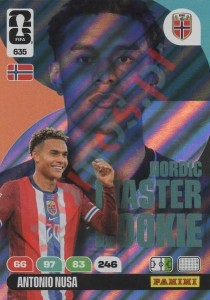 635 Antonio Nusa – FIFA World Cup 2026 Adrenalyn XL Panini