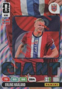 636 Erling Haaland – FIFA World Cup 2026 Adrenalyn XL Panini