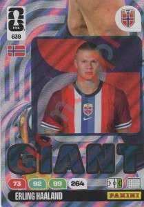 639 Erling Haaland – FIFA World Cup 2026 Adrenalyn XL Panini