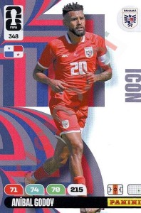 348 Aníbal Godoy – FIFA World Cup 2026 Adrenalyn XL Panini