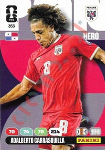 353 Adalberto Carrasquilla – FIFA World Cup 2026 Adrenalyn XL Panini