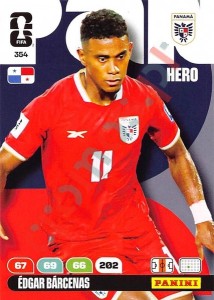 354 Édgar Bárcenas – FIFA World Cup 2026 Adrenalyn XL Panini
