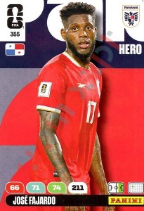 355 José Fajardo – FIFA World Cup 2026 Adrenalyn XL Panini
