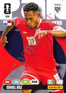 356 Ismael Díaz – FIFA World Cup 2026 Adrenalyn XL Panini