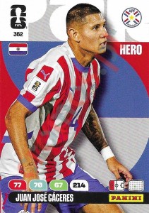 362 Juan José Cáceres – FIFA World Cup 2026 Adrenalyn XL Panini