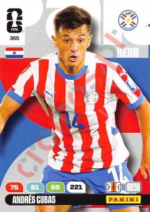 365 Andrés Cubas – FIFA World Cup 2026 Adrenalyn XL Panini