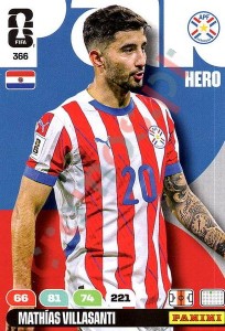 366 Mathías Villasanti – FIFA World Cup 2026 Adrenalyn XL Panini