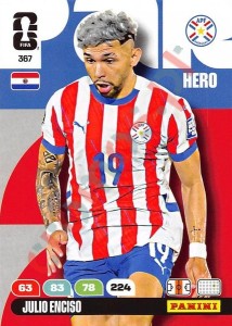 367 Julio Enciso – FIFA World Cup 2026 Adrenalyn XL Panini