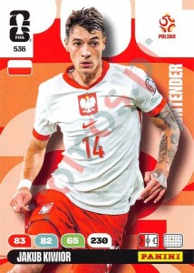 536 Jakub Kiwior – FIFA World Cup 2026 Adrenalyn XL Panini