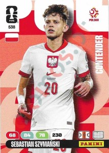 538 Sebastian Szymański – FIFA World Cup 2026 Adrenalyn XL Panini