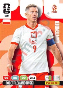 539 Robert Lewandowski – FIFA World Cup 2026 Adrenalyn XL Panini