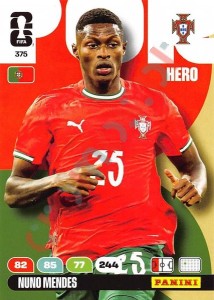 375 Nuno Mendes – FIFA World Cup 2026 Adrenalyn XL Panini