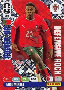 566 Nuno Mendes – FIFA World Cup 2026 Adrenalyn XL Panini