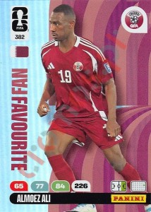 382 Almoez Ali – FIFA World Cup 2026 Adrenalyn XL Panini