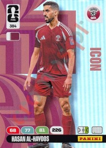 384 Hasan Al-Haydos – FIFA World Cup 2026 Adrenalyn XL Panini